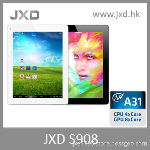 JXD S908, Quad Core CPU, 9.7" Retina Screen Tablet PC